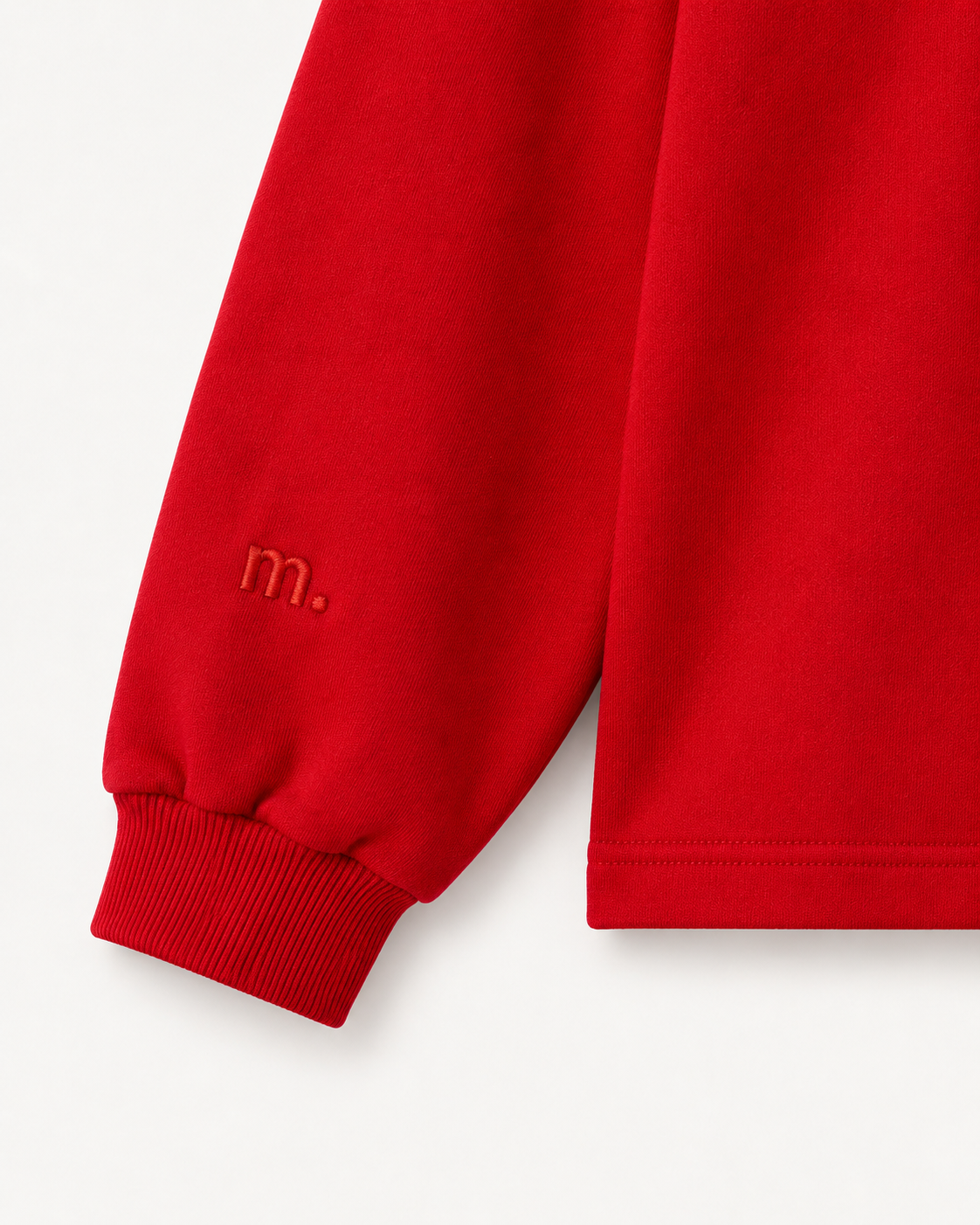 sweat-rouge-manche